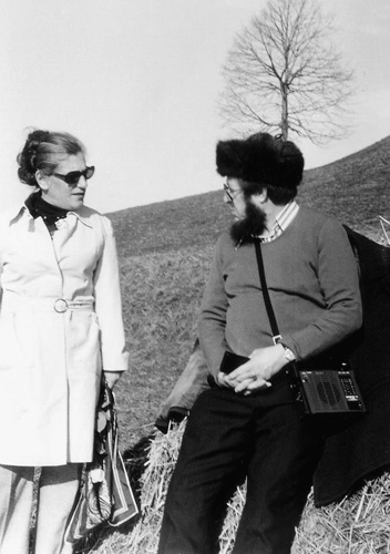 Элизабет Маркштейн и Александр Солженицын, 1974